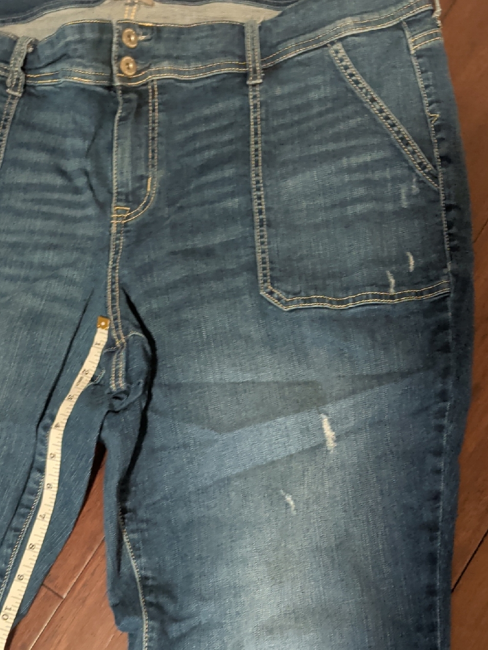 Torrid jean vintage stretch Mid Rose Flare Size 22 - Picture 5 of 9